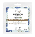 Les Laboratoires Bio Seasons - Patchs pour les yeux Nuit blanche en coton - Certifiés Bio