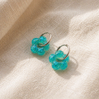 Boucles d’oreilles interchangeables AQUA en acier inoxydable