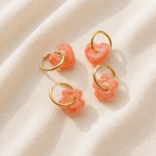 CORALYA - Boucles d'oreilles interchangeables