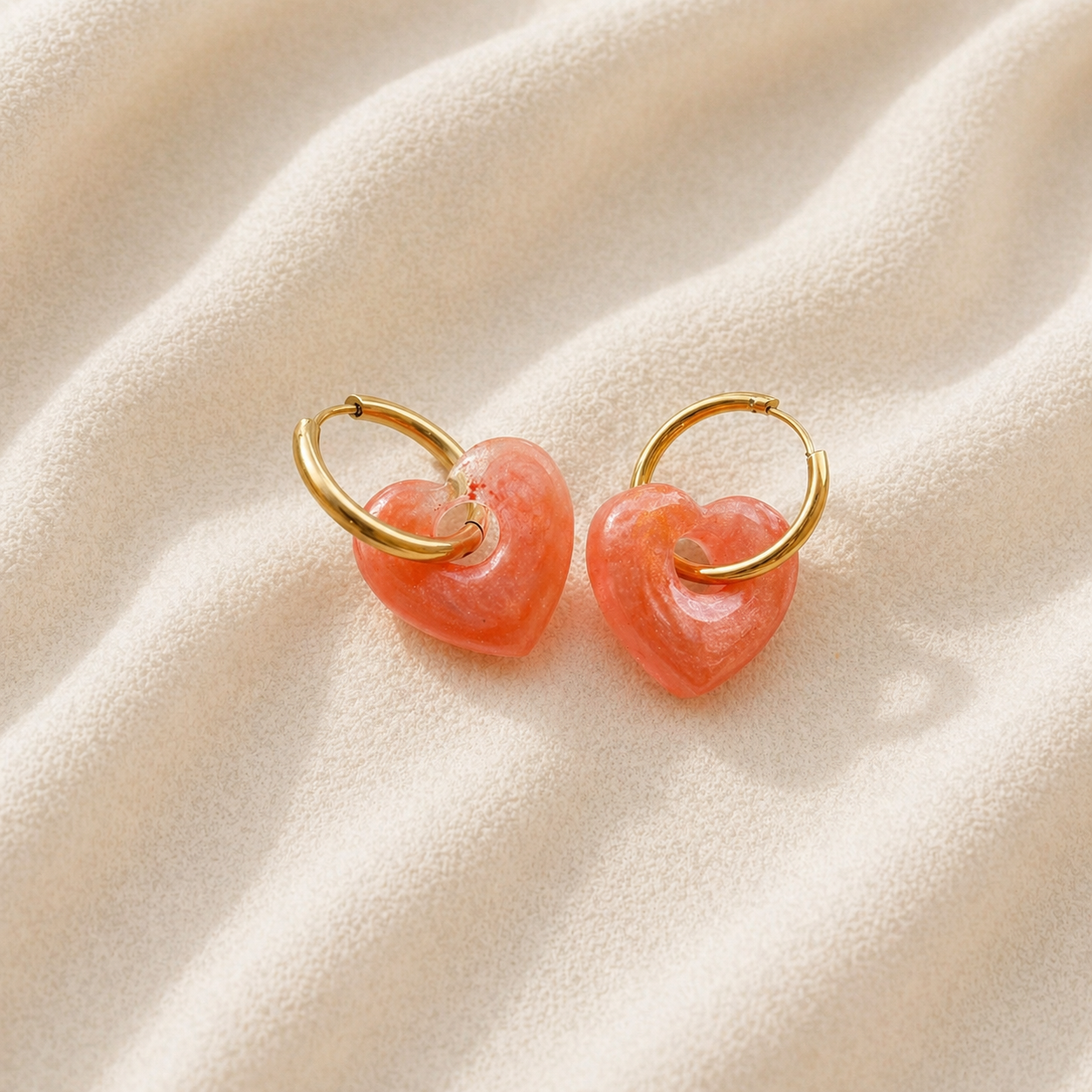 Boucles d’oreilles interchangeables CORALYA en acier inoxydable