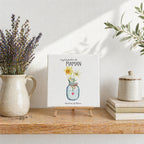 Carreau personnalisée - Le joli jardin de maman