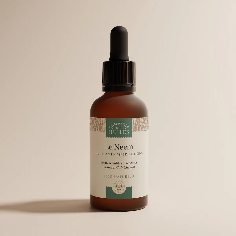 Huile de Neem BIO anti-imperfections pour le visage