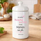 Pot à biscuits personnalisable - Maman