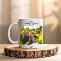 Mug papy personnalisé avec photo et prénom enfant
