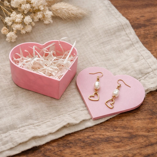 Boucles d'oreilles acier inoxydable - ALMA