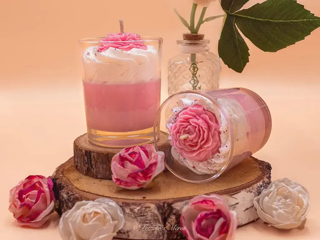 Bougie Gourmande Pivoine parfumée artisanale