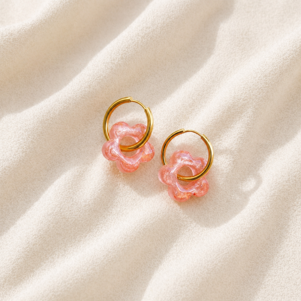 CORALYA - Boucles d'oreilles interchangeables