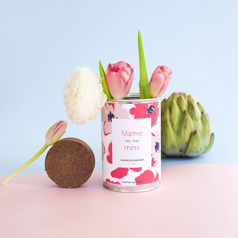 Kit à semer Mamie – cadeau original et écologique