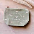 Trousse Maman Merveilleuse en velours – idée cadeau maman élégante