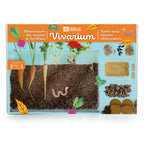 Vivarium découverte racines et lombrics – activité éducative enfant